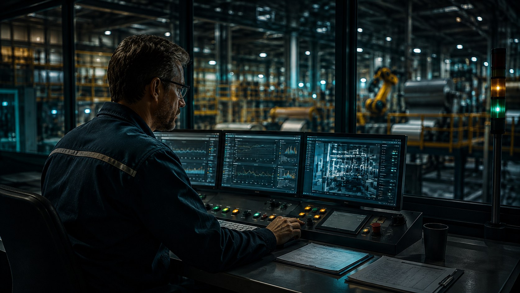 Decision owner reviewing authorization before industrial action